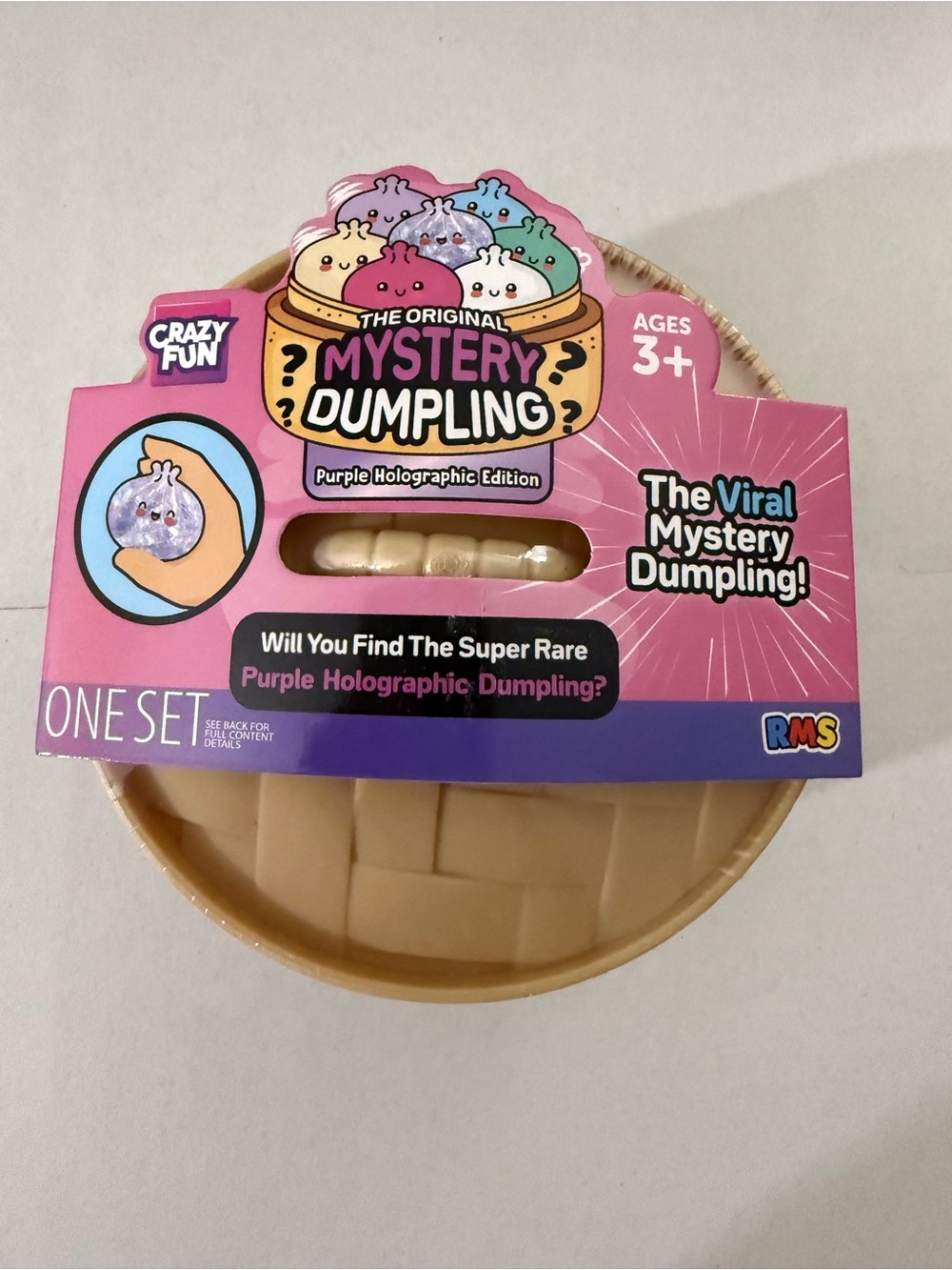 Mystery Dumpling- Purple Holographic Edition- New